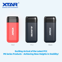 XTAR PB2SL/PC2 Battery Charger 18650 21700 20700 Rechargable Li-ion Batteries DIY Power Bank Portable Charger QC3.0 Fast Charger