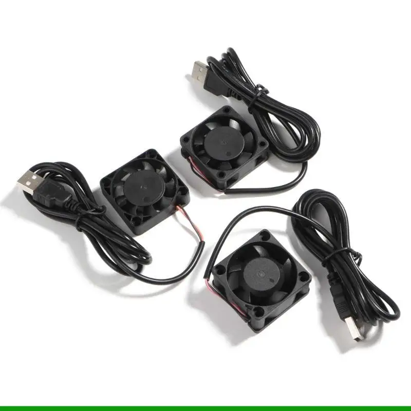 

U55C USB CPU Cooling Radiator 5V 2Pin USB for Computer Case-Server Radiator 40x40mm Quiet 4500-5500RPM