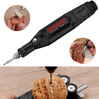 USB Electric Drill Mini Electric Grinding Variable Speed Rotary Tool Drill Bit Engraving Pen DIY Milling Polishing Tool