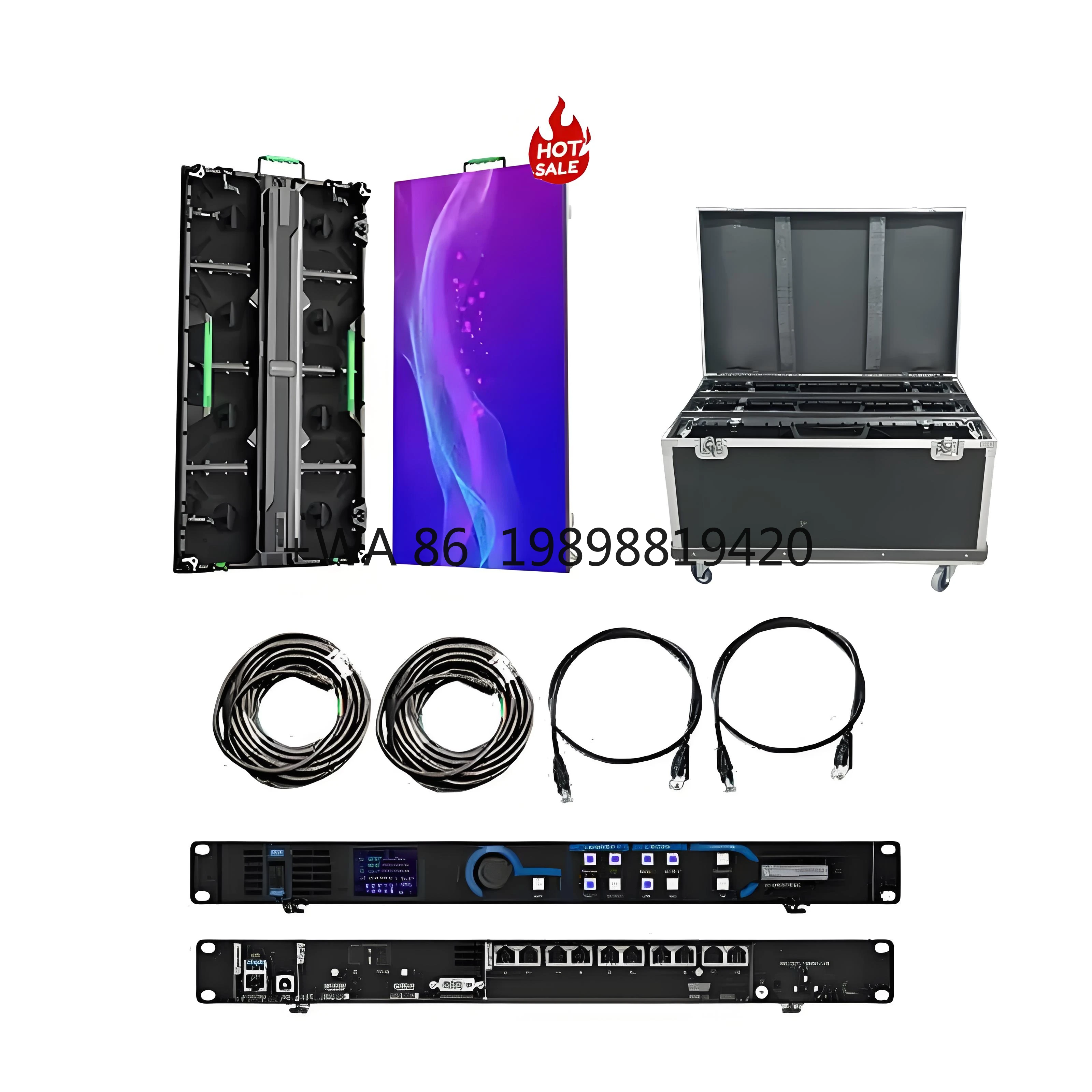 

Outdoor Waterproof Large-Screen Event Rental LED Video Panel Custom P2.6 P2.9 P3.9 Complete Kit LED Display