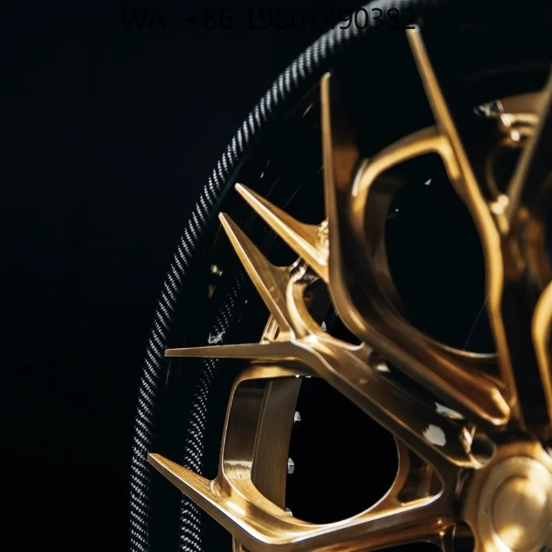 3-Piece RFG29 Mesh Style Forged Wheels Ultra Lightweight Premium Alloy Aftermarket Luxury Super Car Rims