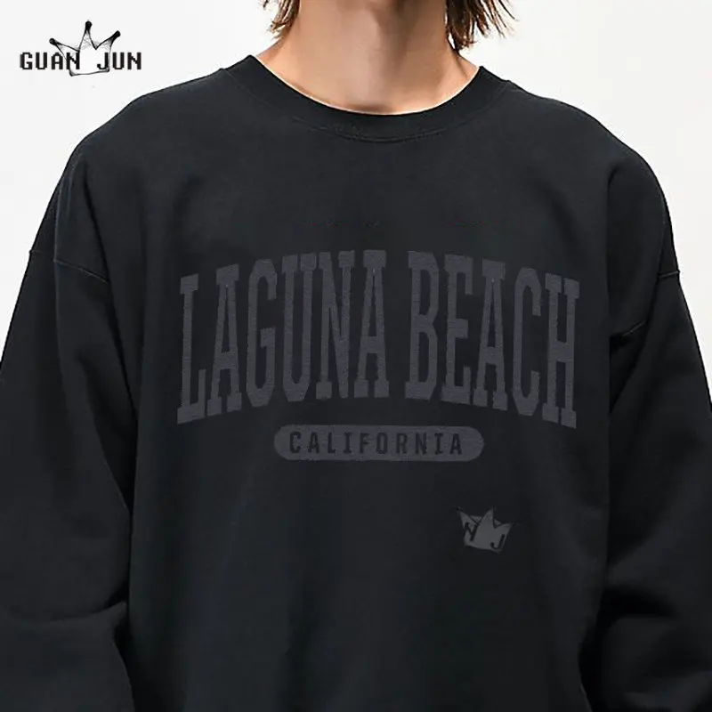 Laguna Beach Unisex Harajuku Sweatshirts Hip Hop Mens Hoodies 2022 Oversized Pullovers Autumn Fashion Casual Long Sleeve Tops