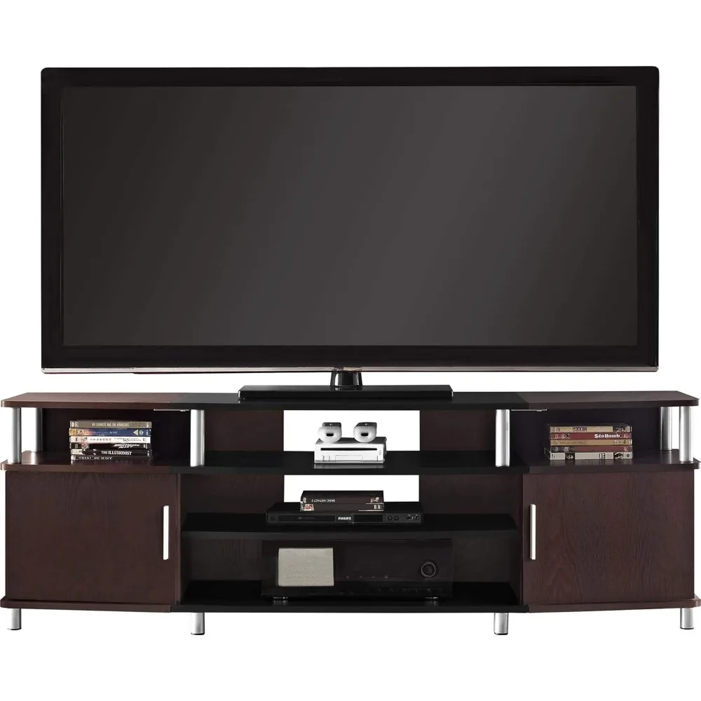 

Home Carson TV Stand for TVs up to 70", Cherry