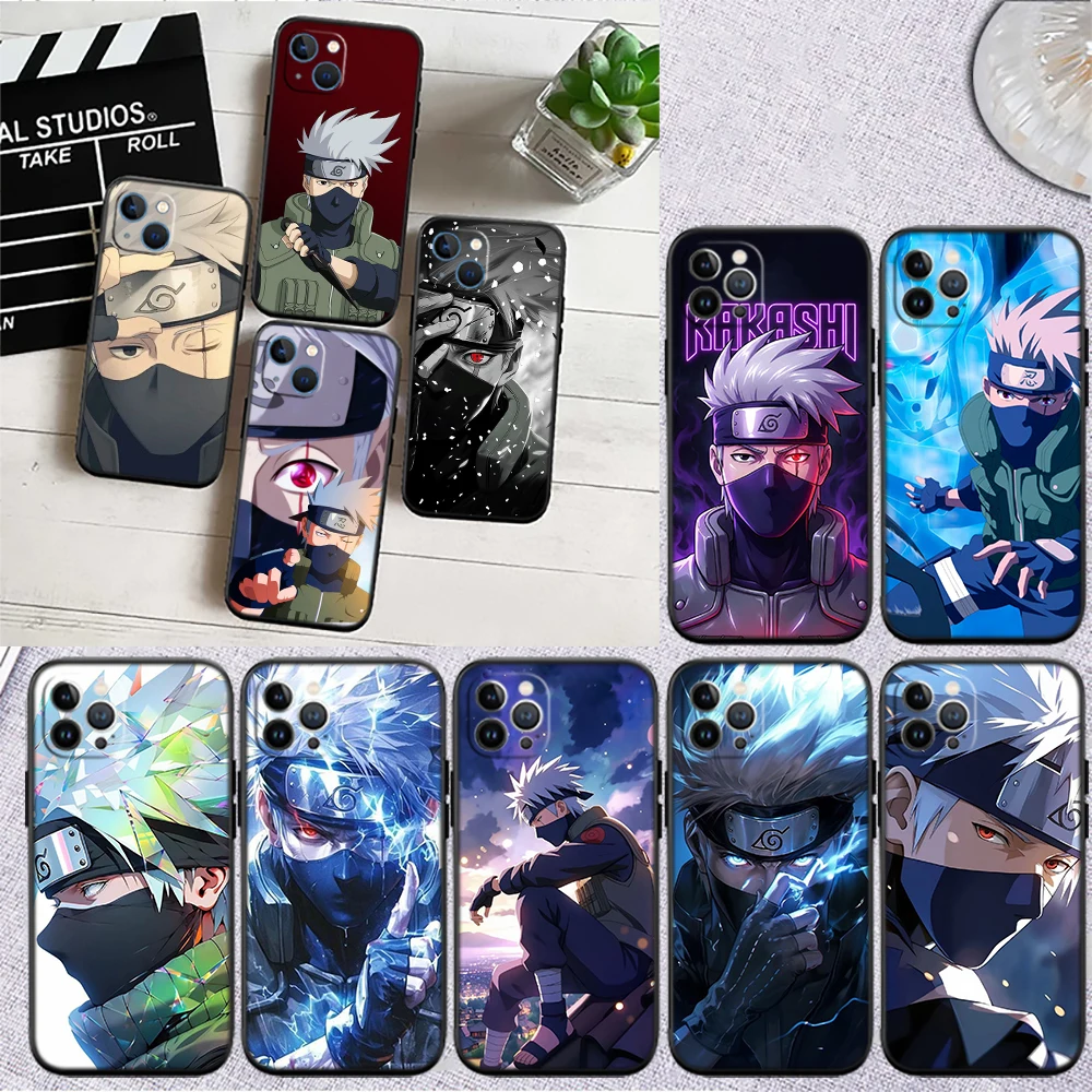 Naruto Kakashi Phone Case for Samsung Galaxy S20 S21 S22 Ultra FE Plus A21S A22 A24 A25 A26 A30 A30S A31