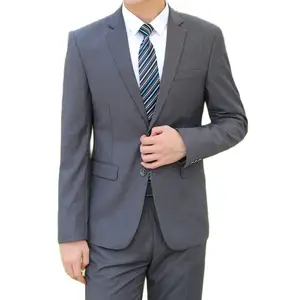 Phong cách Ý Màu sắc Solid Color Suit Suit, Business Gentleman, Blazer và Groom Quần, Bộ đồ đám cưới nam đẹp nhất, Thời trang 12 Đồng phục chuyên nghiệp bán hàng chính - №6