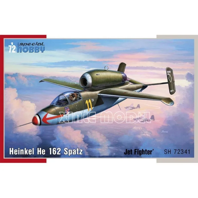 

Special Hobby Plastic Assembled Plane Model Kit 72341 Heinkel He 162 Spatz 1/72