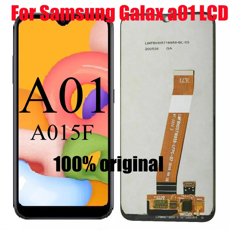 For Samsung Galax a01 a015f 2020 mobile phone LCD screen For Samsung Galax m01 m015f LCD screen assembly