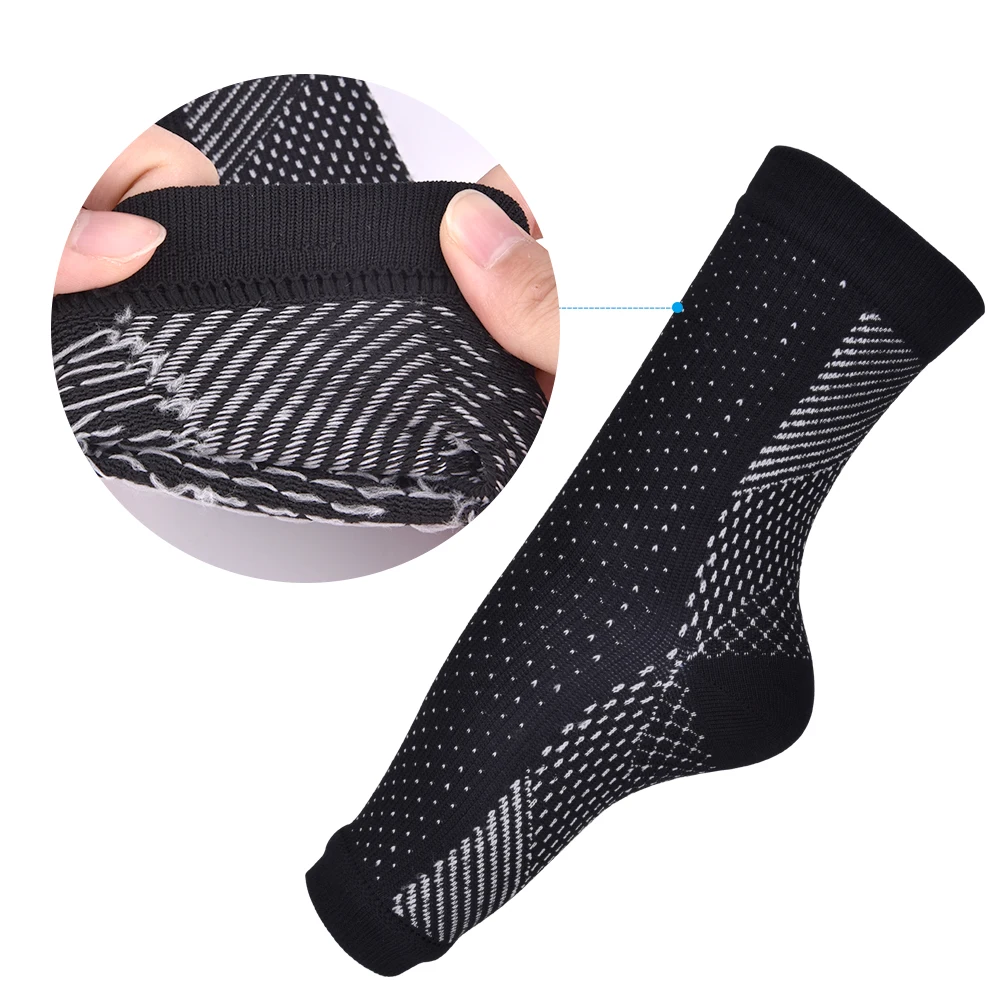 Anti-fatigue Ankle Heels Support Compression Sleeves Foot Support Sports Pain Relief Socks Relieve Discomfort Soreness