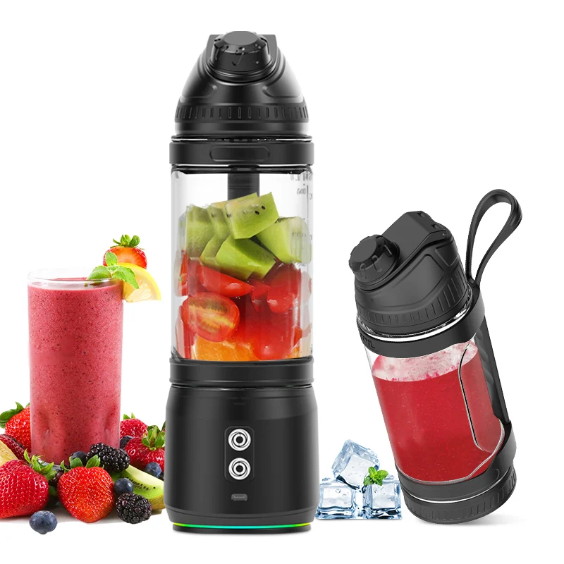 Factory Design Hot Selling 700ml Portable Sports Juicer Blender Electric Fruit Blender and Gym/Outdoor/Home Protein Shaker