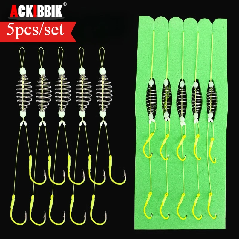 5Pcs Carp Fishing H…