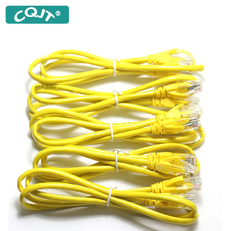 30cm 50cm CAT5e 50pcs Ethernet UTP Network Male To Male Cable Gigabit Patch Cord RJ45 Twisted Pair GigE Lan Short Cable