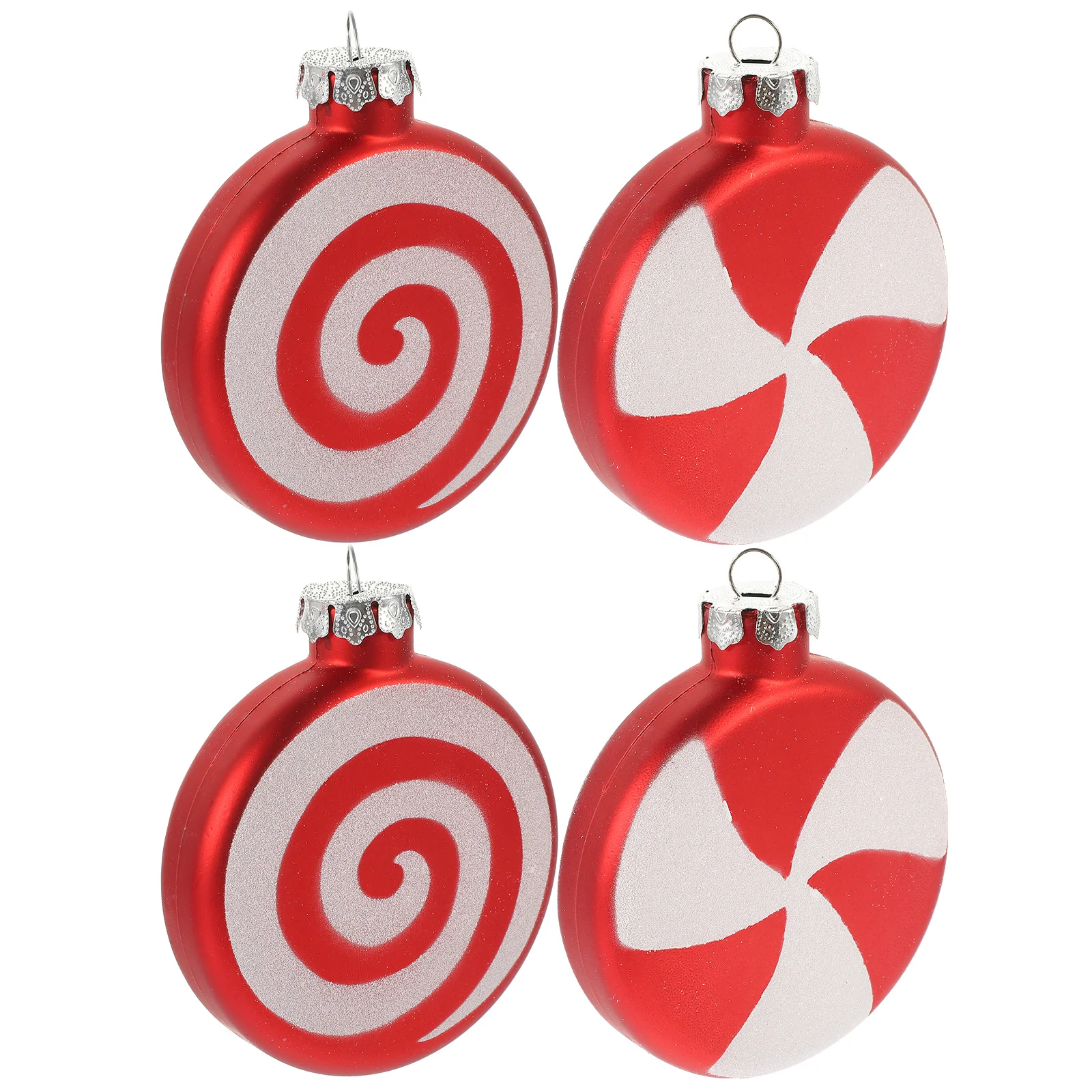 

4Pcs Christmas Tree Hanging Ornament Set Beautifully Crafted Pendant Decor for Festival Wedding Wall Display Supplies