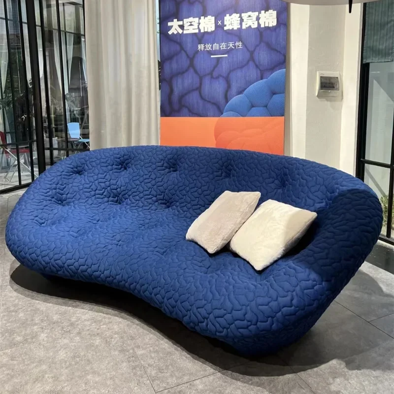 Italian Klein blue Internet celebrity sofa