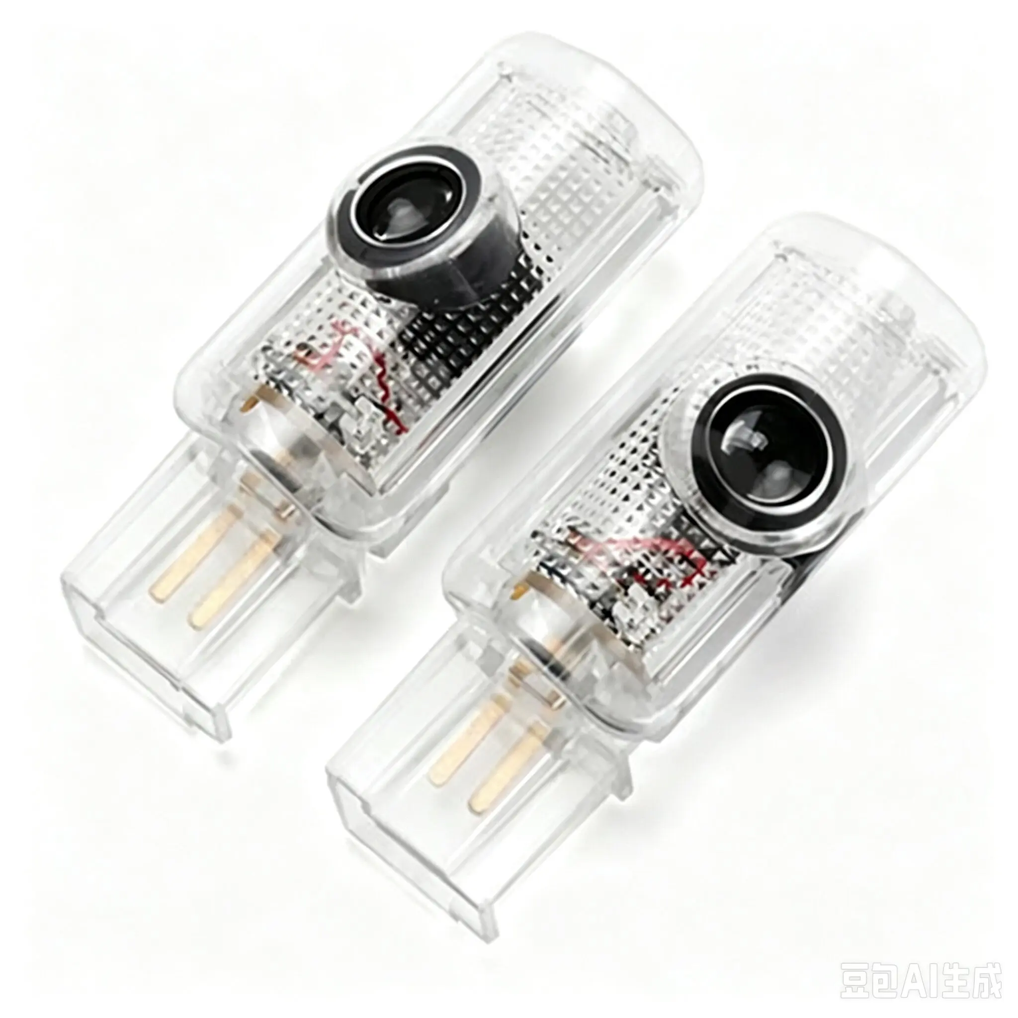 2X Car Led Door Welcome Light Projector Laser Lamp For Mercedes Benz R GL ML M Class X164 W215 W164 4MATIC ML300 ML500 R300 R320