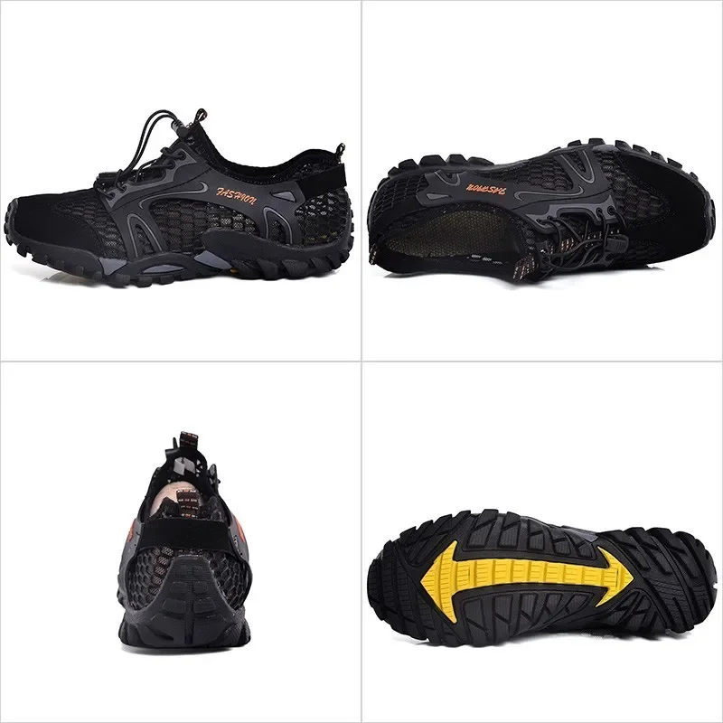 Plus Size 39-50 Hiking Trekking Shoes Men Non-Slip Breathable Outdoor Sport Climbing Tactical Shoes Desert Training Sneakers