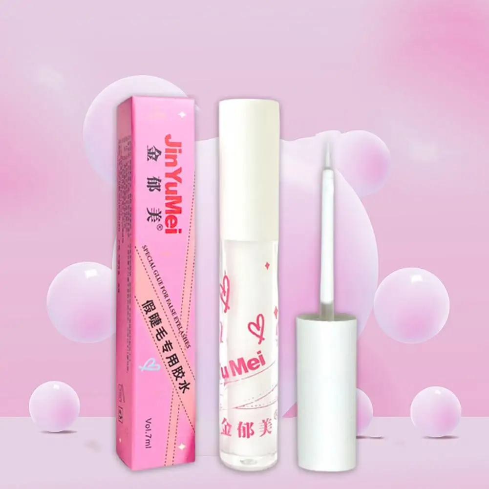 7ml 가짜 속눈썹 접착제 방수 빠른 건조 오래 지속되는 가짜 속눈썹 접착제 비자극성 투명 속눈썹 도구