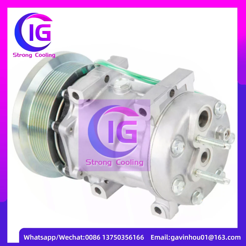 A/C AC Compressor For Caterpillar 24V 2004095 3201291 3389100 4095 4095U1 4132 4720559 509683 54095 CO 4095C CO 4132 TL3005134