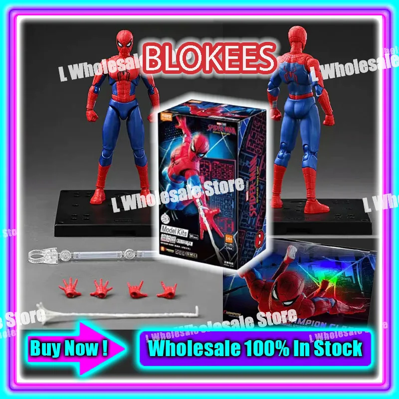 Blokees Spider-Man Champion Class Action Figure Model Kit