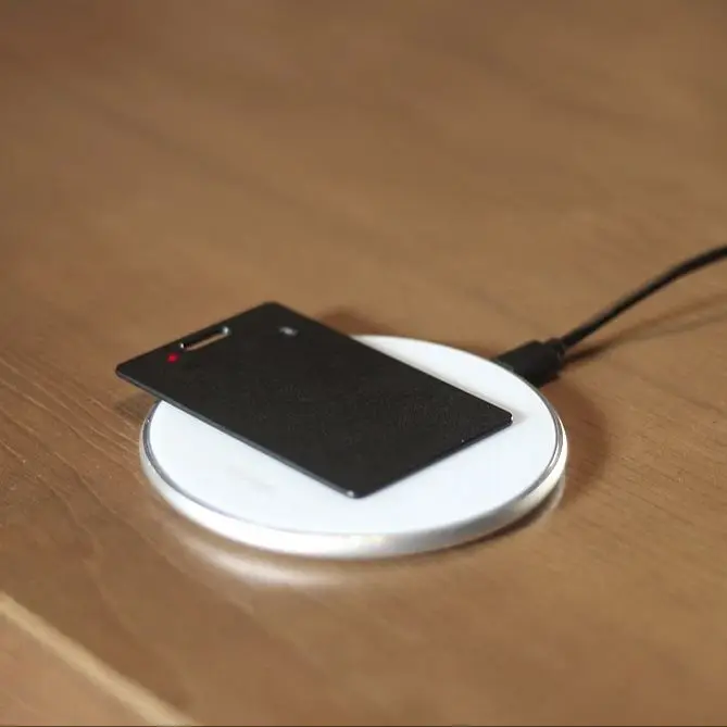 for Google android find my device tracker android tracker tag wallet tracker card with wireless charging 1.7mm slim design