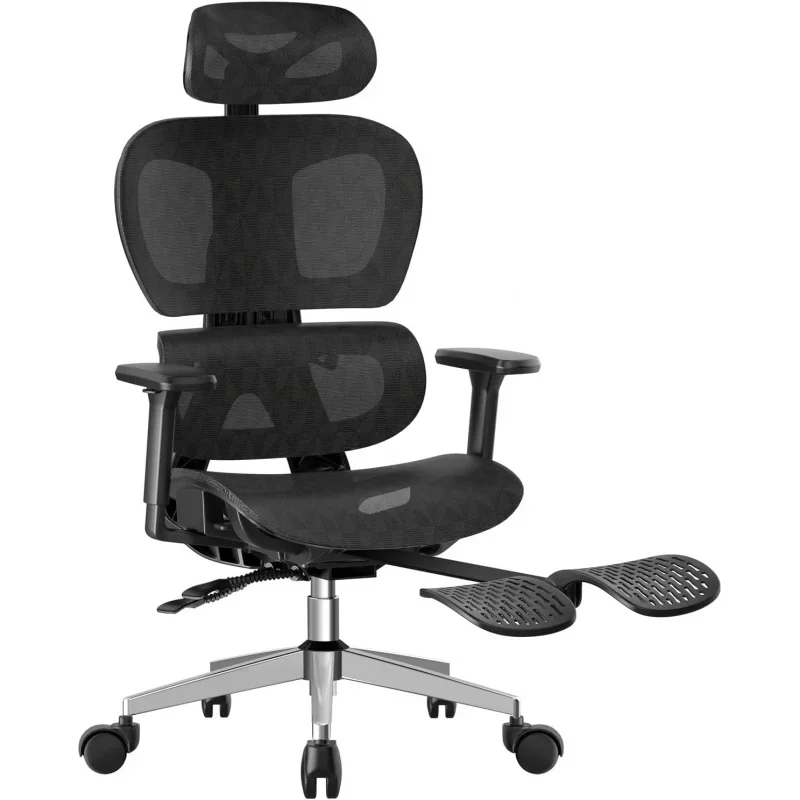 Ergonomic Office Chair Ergo3D Rolling Desk Chair with 3D Adjustable Armrest,High Back  Computer Mesh