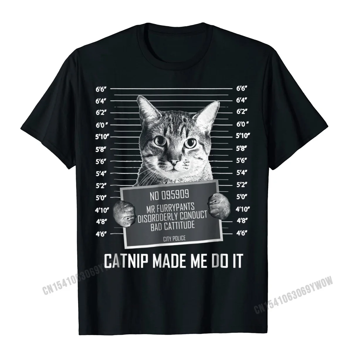 Catnip Made Me Do It Cat Shirt - Funny Tshirt For Cat Lover Customized Tops & Tees For Men Harajuku Cotton Tshirts Casual Funny