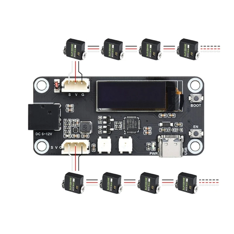 Reliable Servo Driver Board Control Expansion Module for DIY Projects and Educational Training