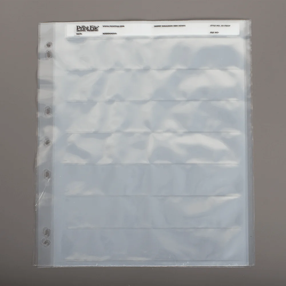 PrintFile 35mm Film Storage Bag 135 Negatives Film Preservers Page Acid-free Bag 35-7BXW