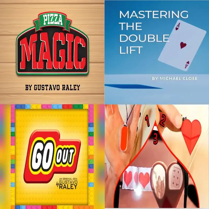 Go Out by Gustavo Raley,Pizza Magic By Gustavo Raley,The Hunch BY Hugo Valenzuela,Mastering the Double Lift - Michael Close