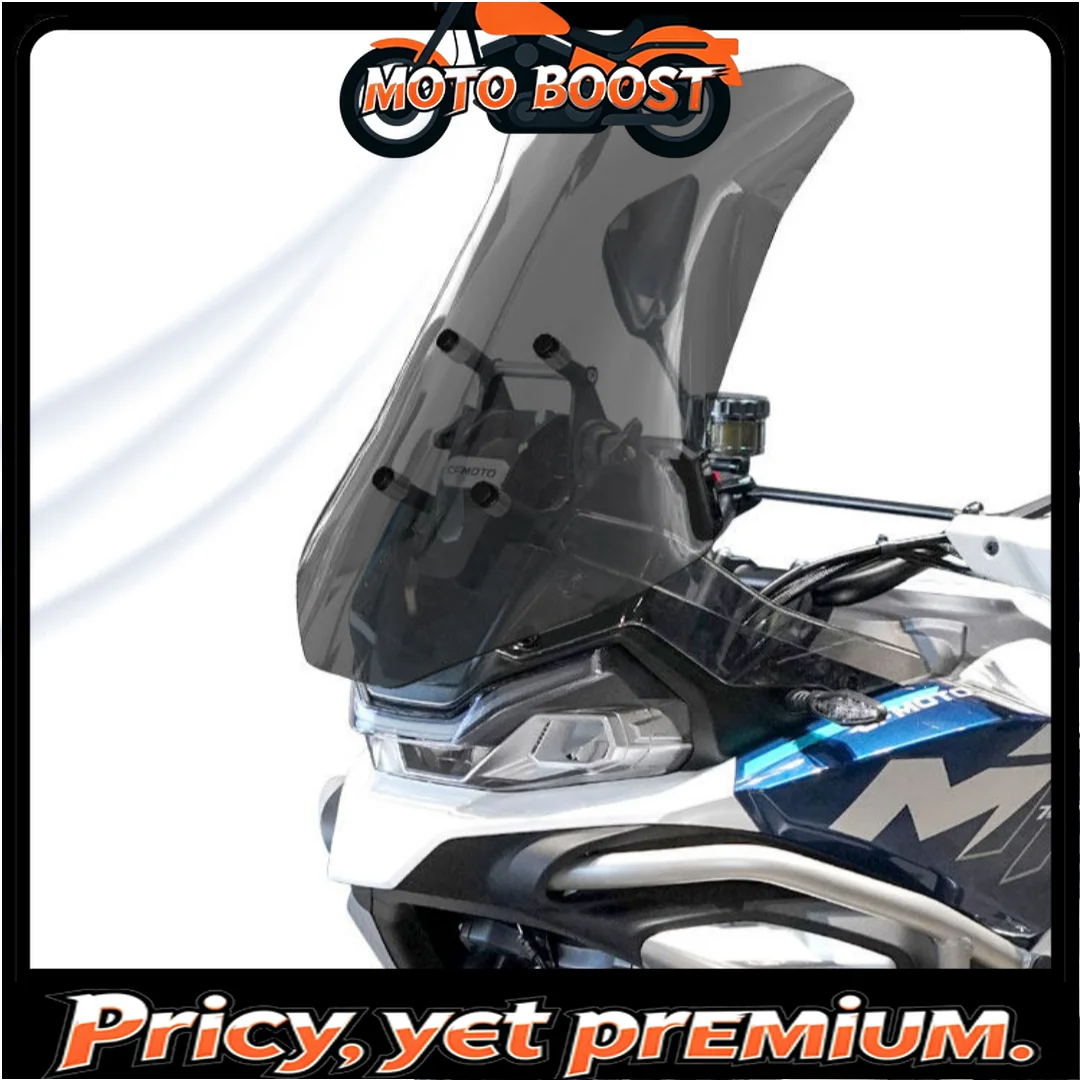 【Premium quality】For CFMoto 700MT and 800MTX, a dedicated windshield modification part.