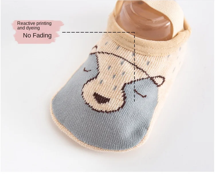 Chaussettes à lacets antidérapantes pour bébés de 0 à 3 ans, lot de 6 paires