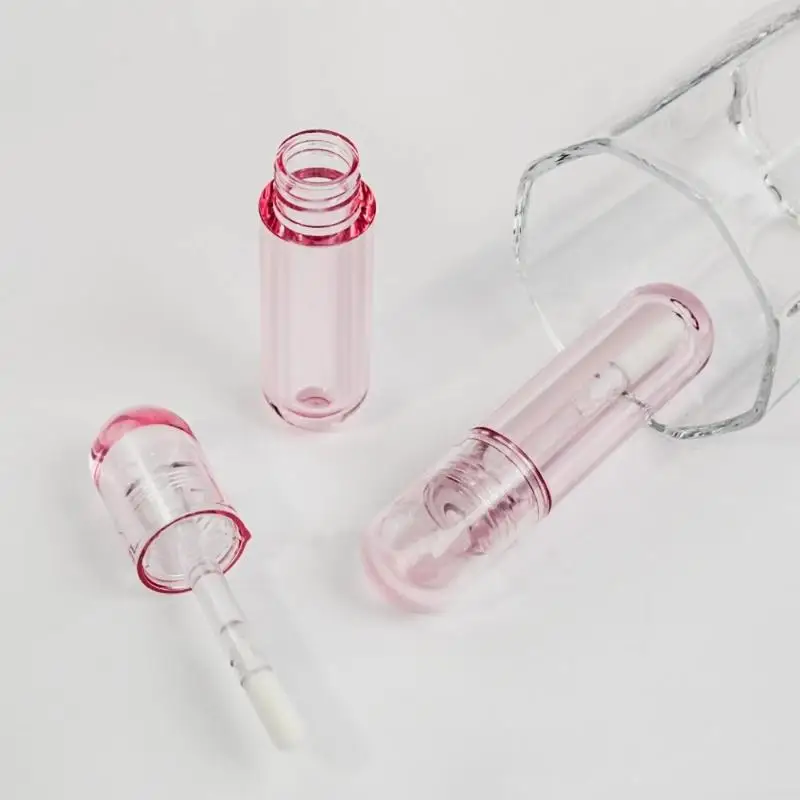 1/3pcs 6ML Empty Lip Gloss Tubes Plastic Lip Balm Tube Lipstick Mini Sample Cosmetic Container Transparent Refillable Bottle