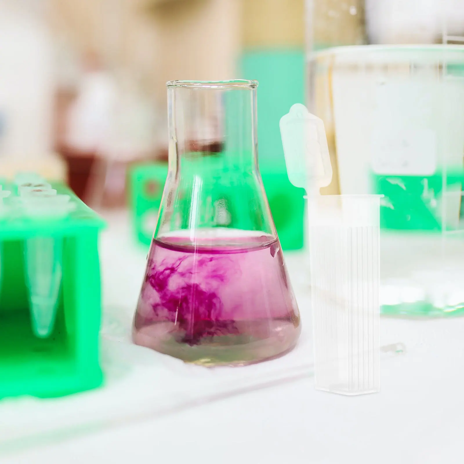 10개 세트 병리학 슬라이드 보관함 염색 코플린 병 포함 안전한 슬라이드 운송 시스템 병원 및 과학 연구에 이상적