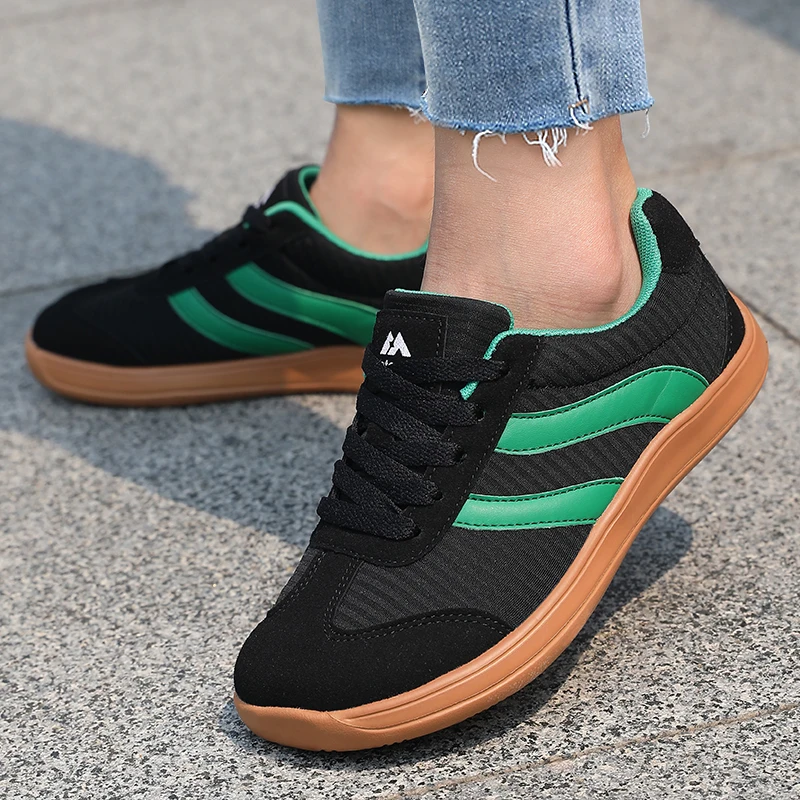 Große Größen Herren Hochwertige Casual Sneakers Unisex Breite Zehenpartie Barfußschuhe Leichte Dünne Sohle Pendel-, Geh- und Laufschuhe – Detail 13