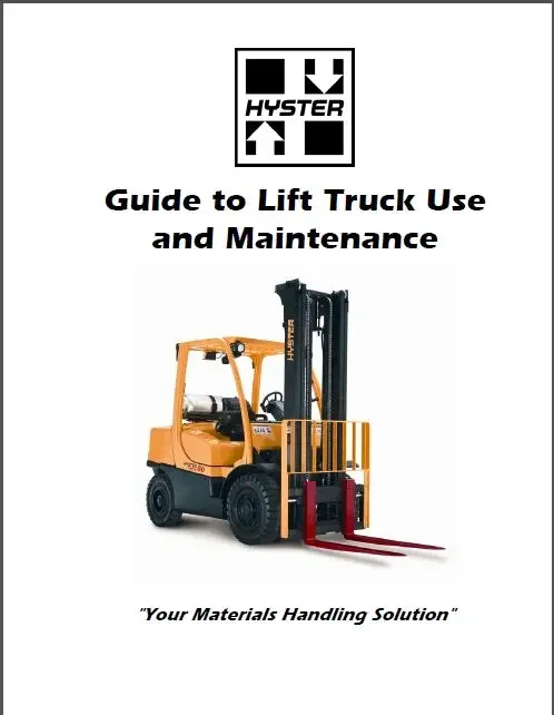 New Hyster Repair Manuals PDF [2024] FULL SET