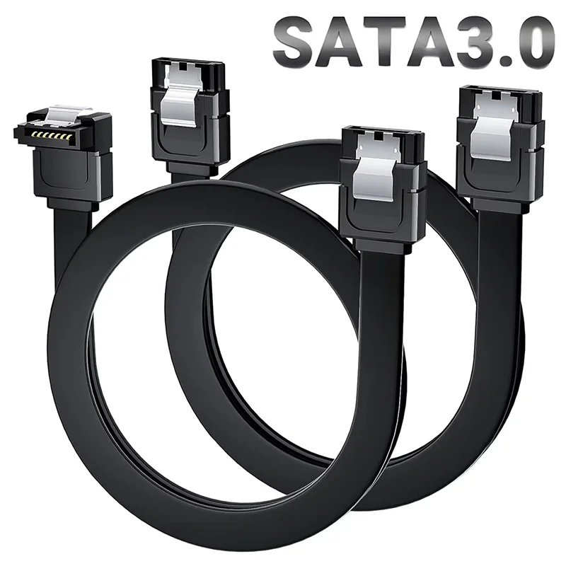 SATA 3.0 SSD Data Cable Solid State Hard Disk 6Gbps Fast Data Transmission Cord For SATA III HDD SSD CD Drive Desktop Computer