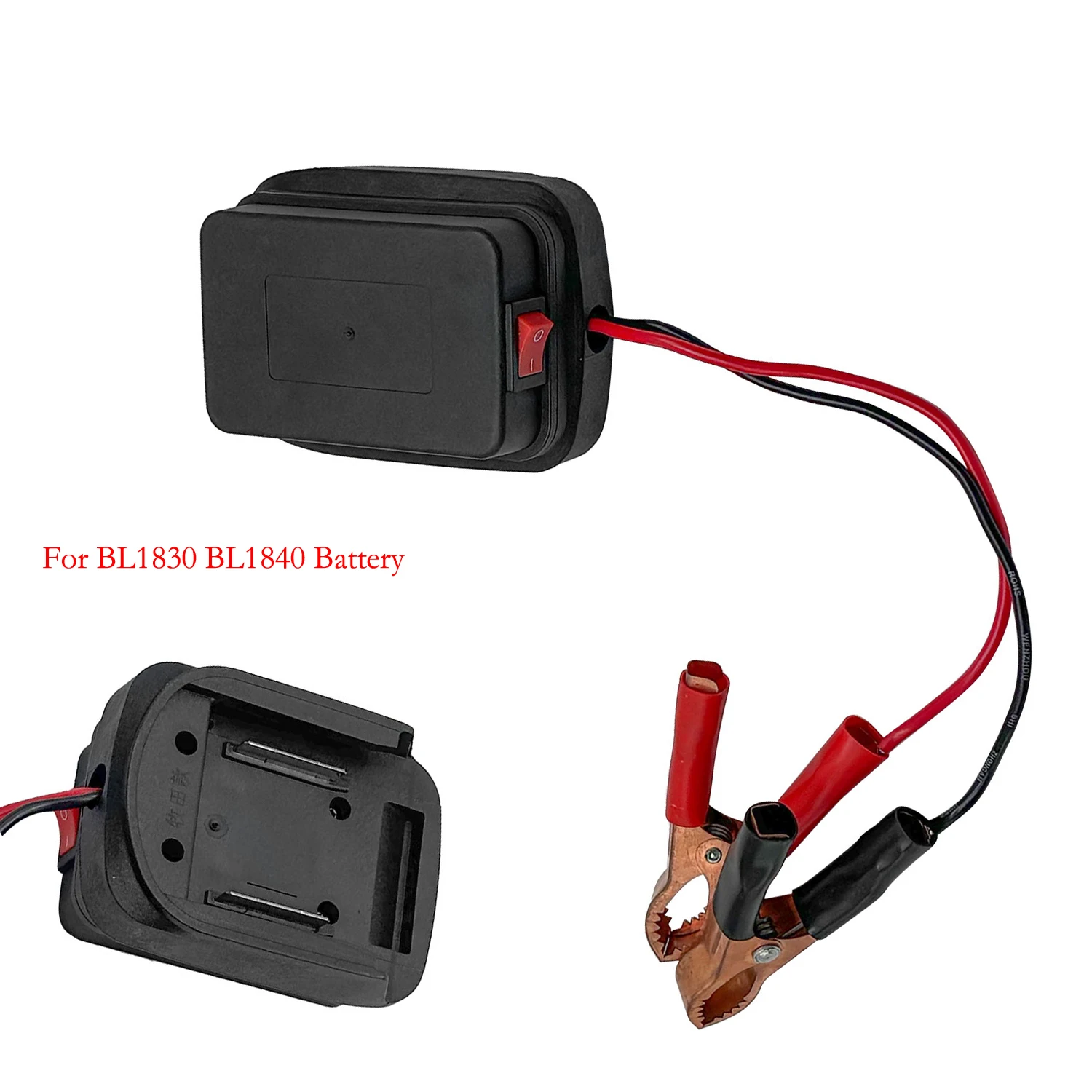 

Car Maintenance 92x60mm Battery Adapter Battery Adapter For Car Starting BL1830 Compatible Fast Charging Technology