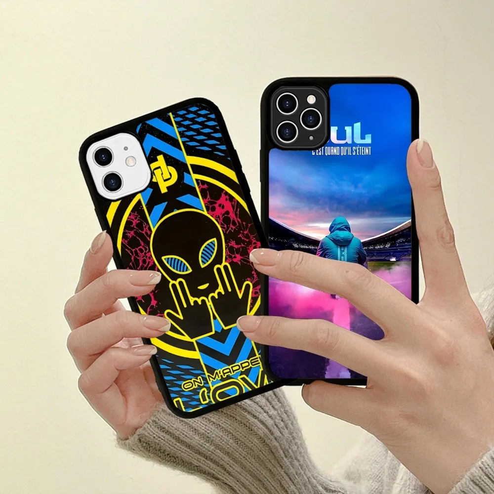 

Rapper JuL C'est Pas Des Lol Phone Case Silicone PC+TPU For Samsung S10 20 30 22 23 24 Plus Lite Ultra Cover