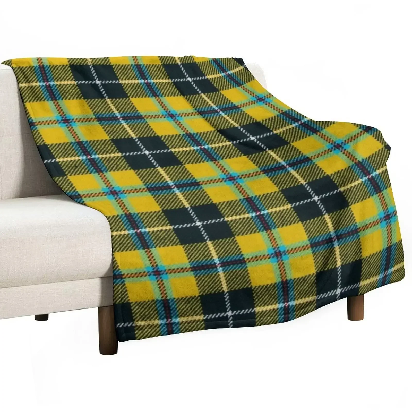 Cornish Tartan Throw Blanket Soft Large wednesday Kid'S Blankets