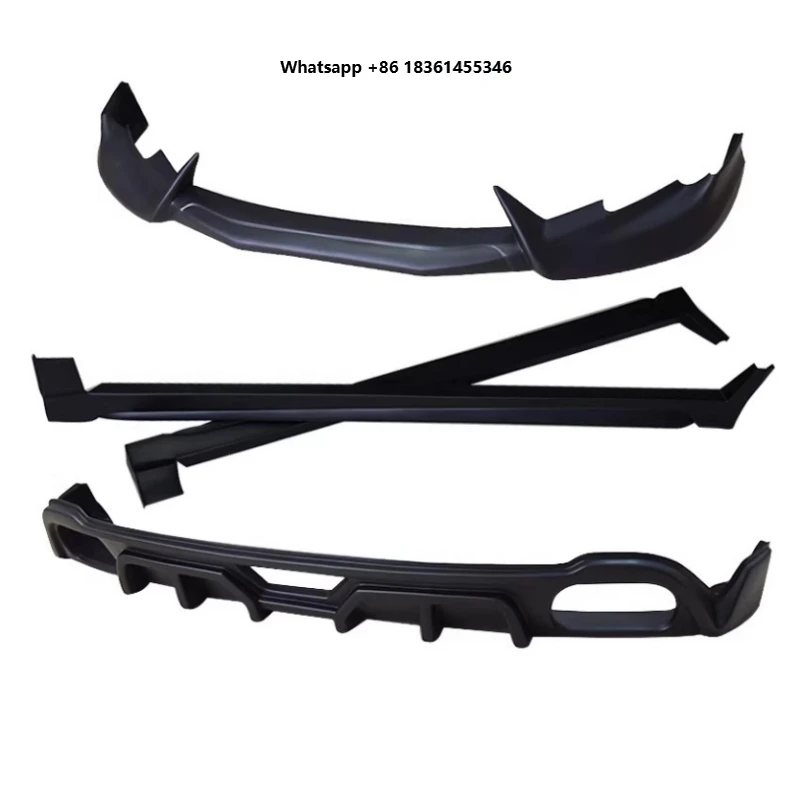 

For COOLRAY 2019 2020 Modified New Style Unpainted Car Body Kit Front Shovel Rear Lip Side Skirts