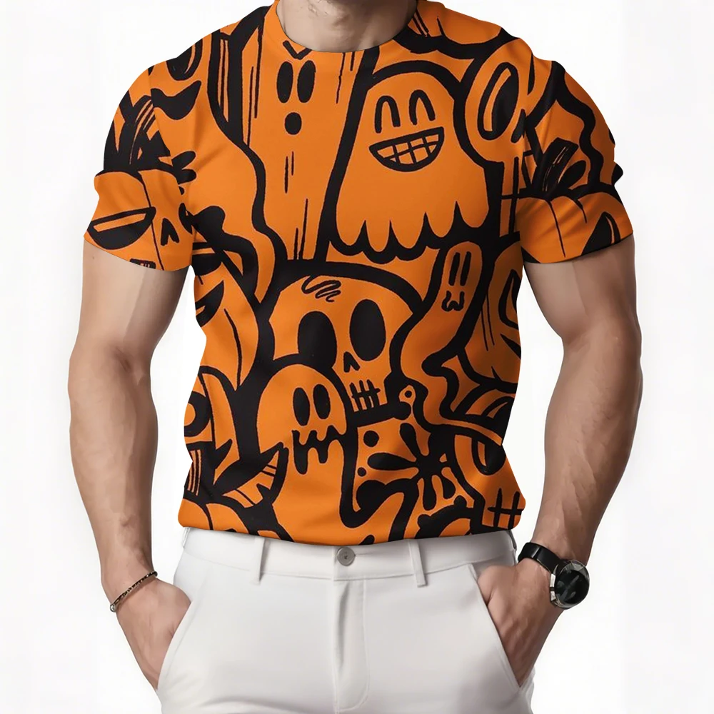 

Summer hot selling 3D printed men's T-shirt, women's children's clothing, comfortable and casual men's top