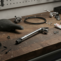 22.2mm 25.4mm Handlebar Diameter Bike Stem Forward Leaning Bike Stem 22.2 Mm Fork Sturdy Construction 22.2mm Handlebar Diameter