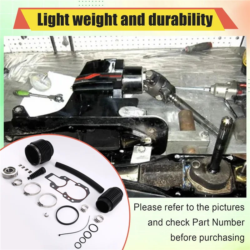 

Exhaust Seal Repair Kit Transom Bellows 30-803099T1 For Mercruiser Alpha 1 Gen 2 1983-1990