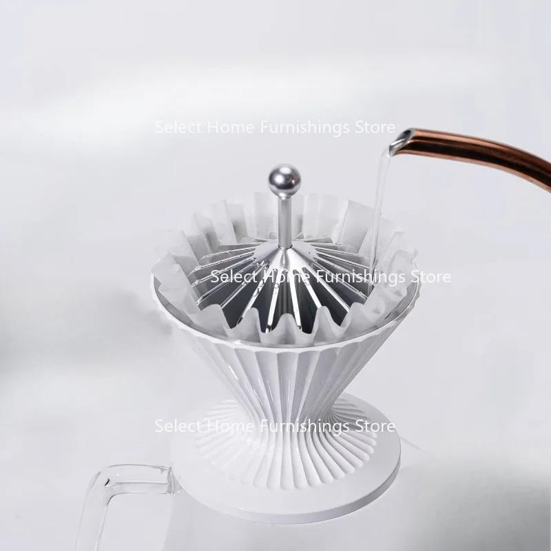 

Подходит для пластикового ручного заваривания, штамповки горячей воды, металлического фильтра для кофе, бумажного пресса