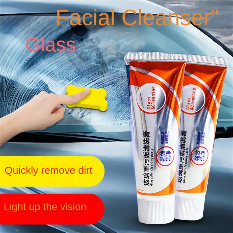 

2024 Auto Car Glass Polishing Glass Oil Film Removing Paste Clean Polish Paste For Car Window Front Windshield Agent Tools