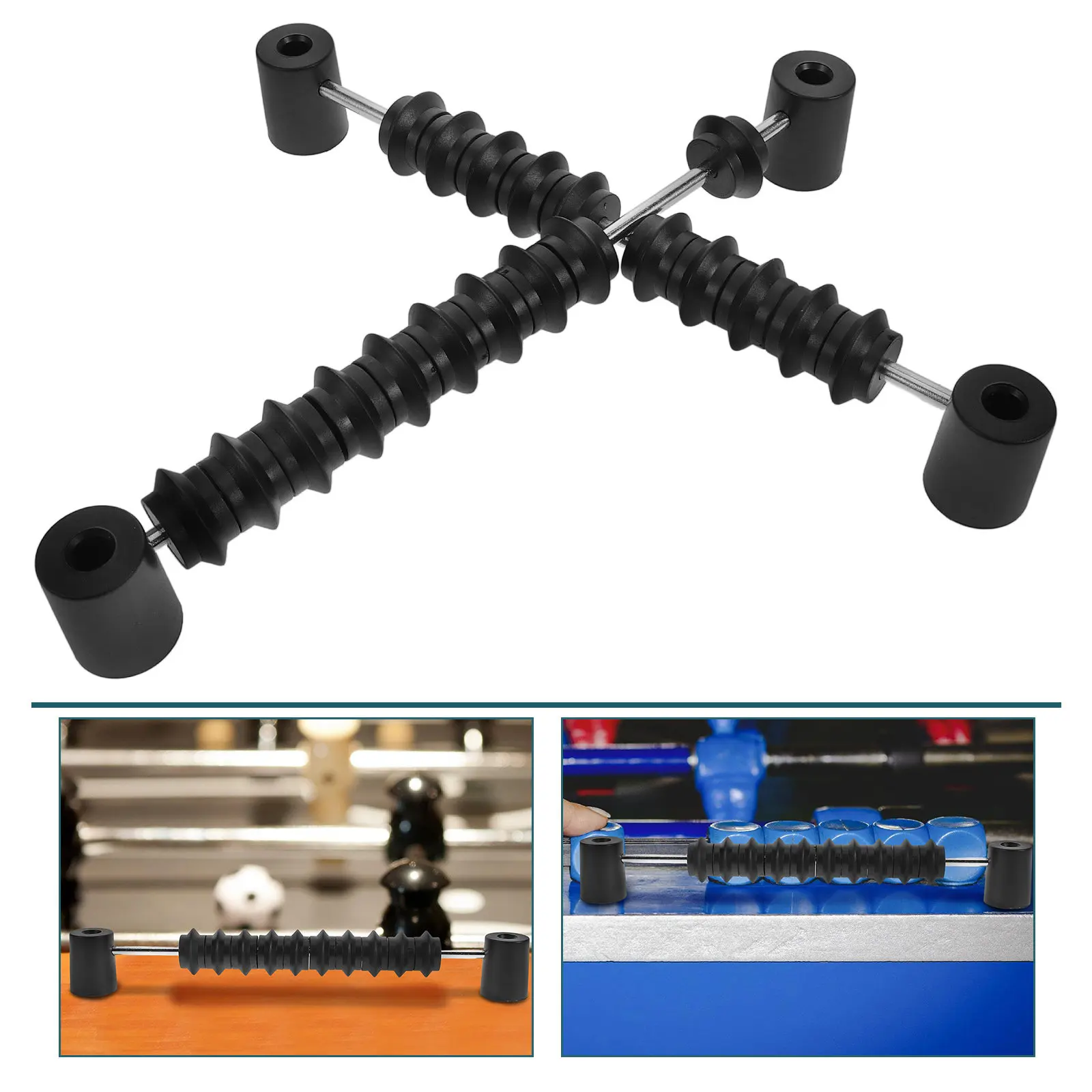 

2 Pcs Foosball Score Bars Keepers Convenient Markers Foostable Part Portable Counters Football