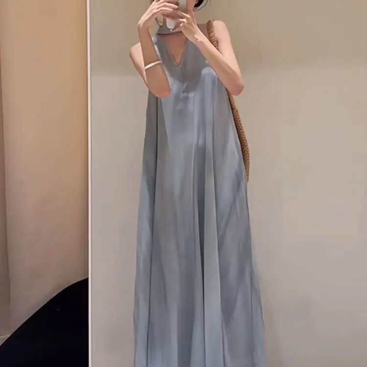 여성용 독특한 가을 겨울 긴 소매 새틴 실키 랩 스타일 드레스, 섹시하고 매혹적인 시스루 디자인