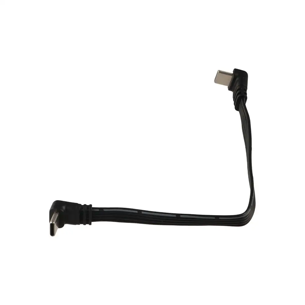 Type C to Type C USB C Extension Cable 480Mbps 90 Degree Type C Extended Data Line L-shape Head Durable Head