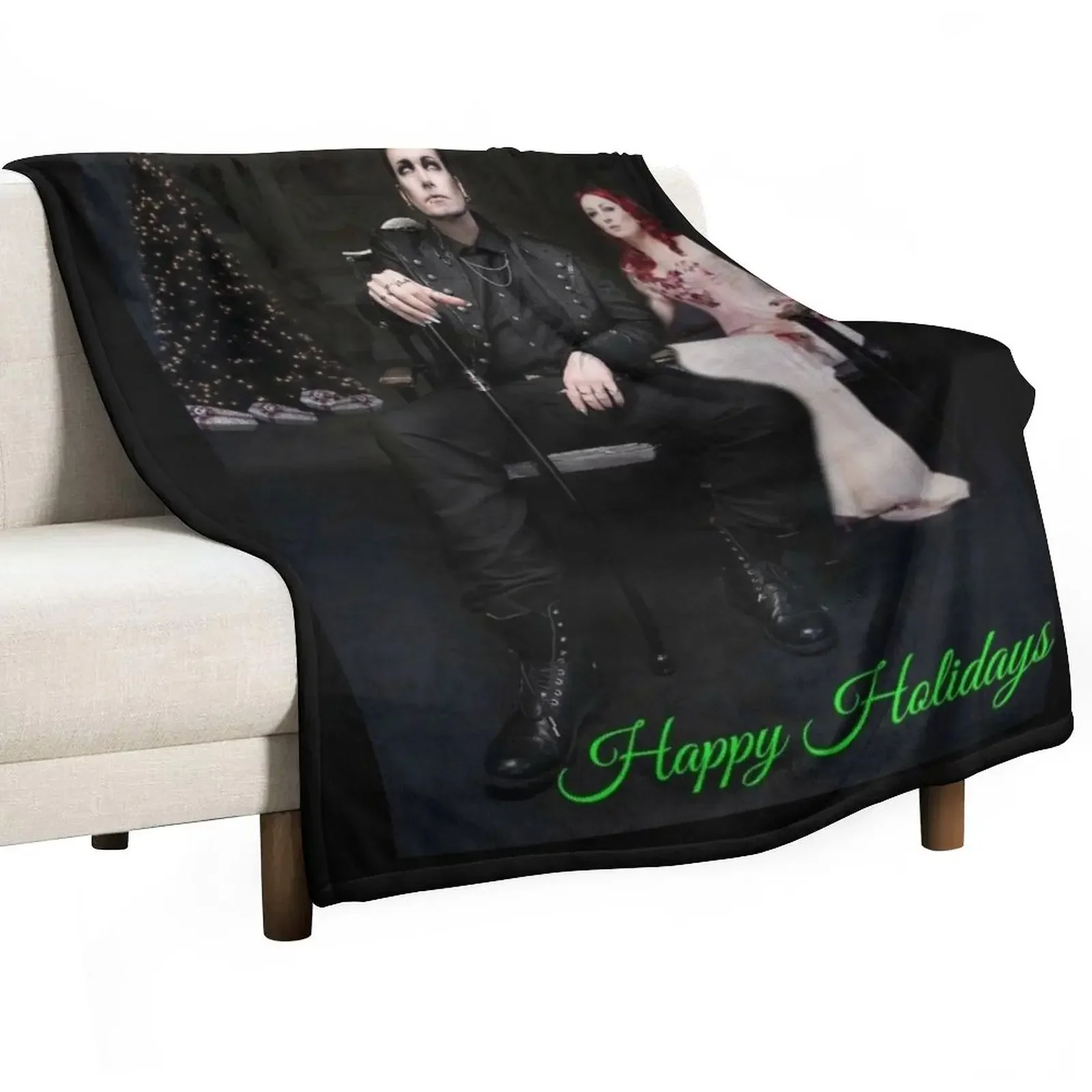 

Blutengel Throw Blanket Hairys Fluffys Large warm winter Blankets