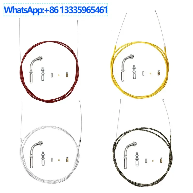 

10PCS motorcycle modification PWK PE CVK bucket carburetor throttle line DIY set 190cm