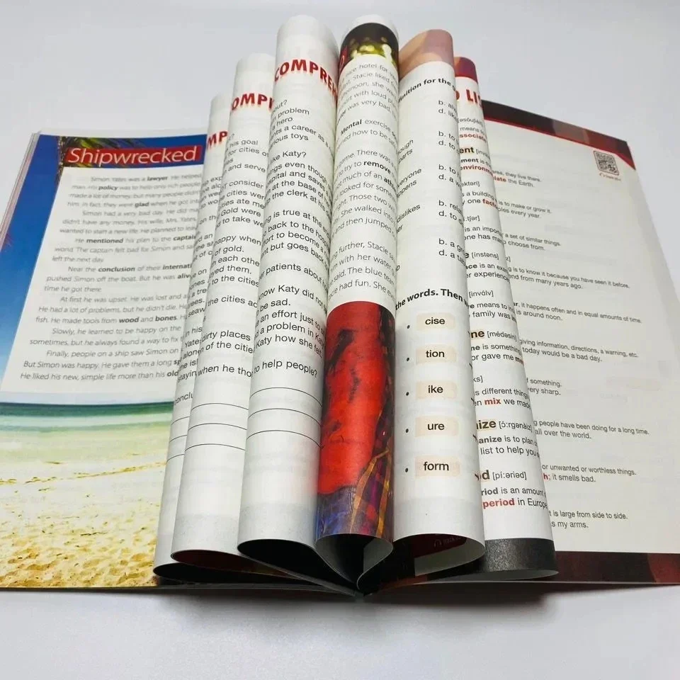 New 6 Books/Set 4000 Essential English Words Level 1-6 IELTS SAT Core Words English Vocabulary Book Libros Livros